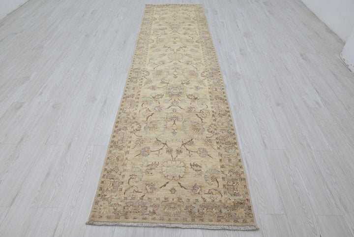 yellow Runner rug 2' 11" x 11' 1"