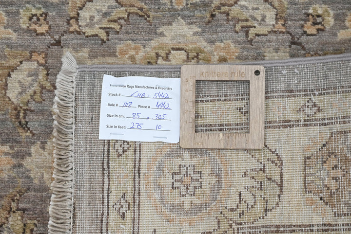 gray Runner rug 2' 9" x 10' 0"