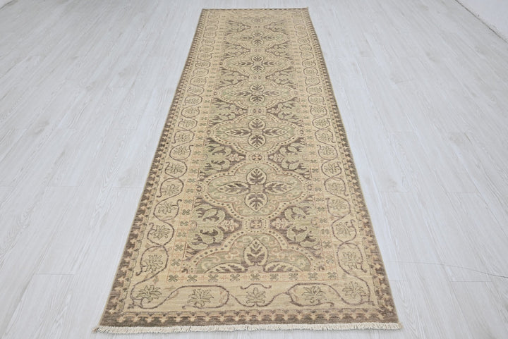 brown Runner rug 3' 3" x 9' 10"