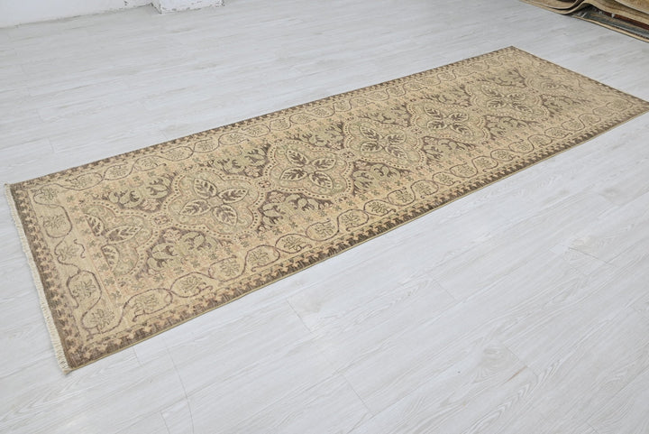 brown Runner rug 3' 3" x 9' 10"
