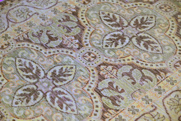 brown Runner rug 3' 3" x 9' 10"