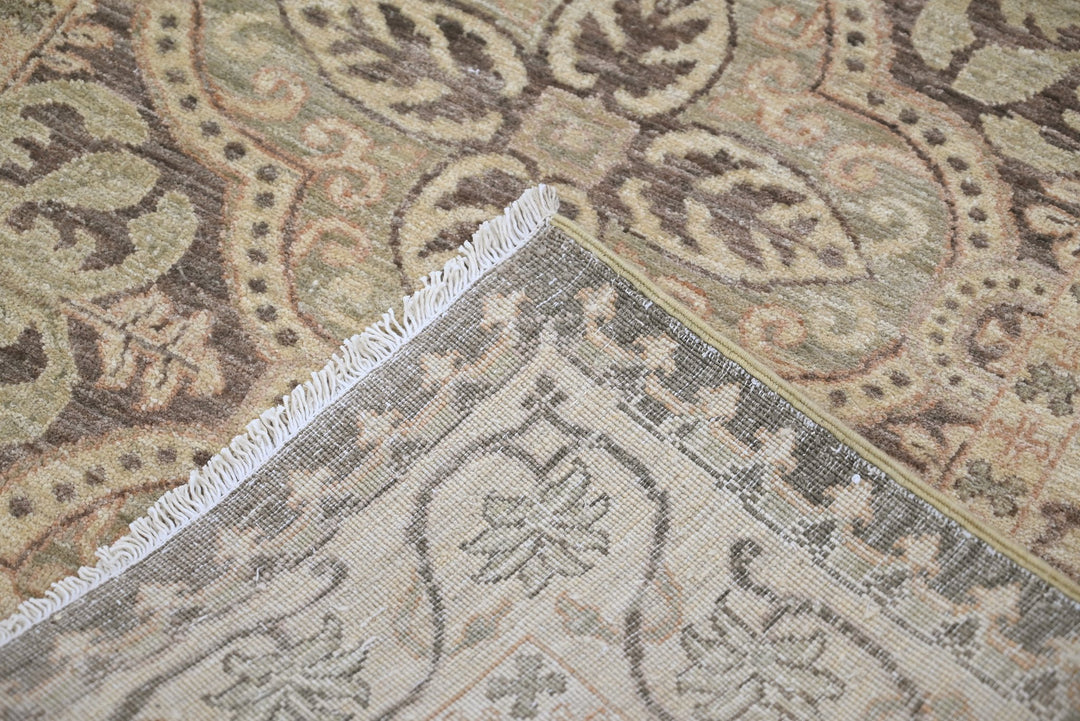 brown Runner rug 3' 3" x 9' 10"