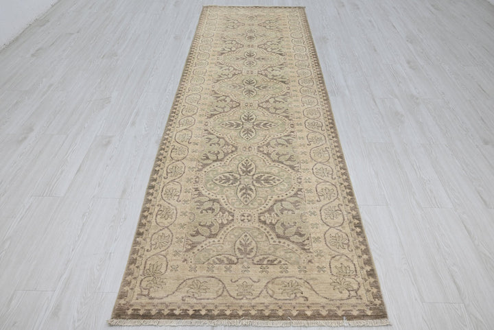 brown Runner rug 3' 3" x 9' 10"