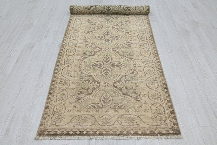 brown Runner rug 3' 3" x 9' 10"
