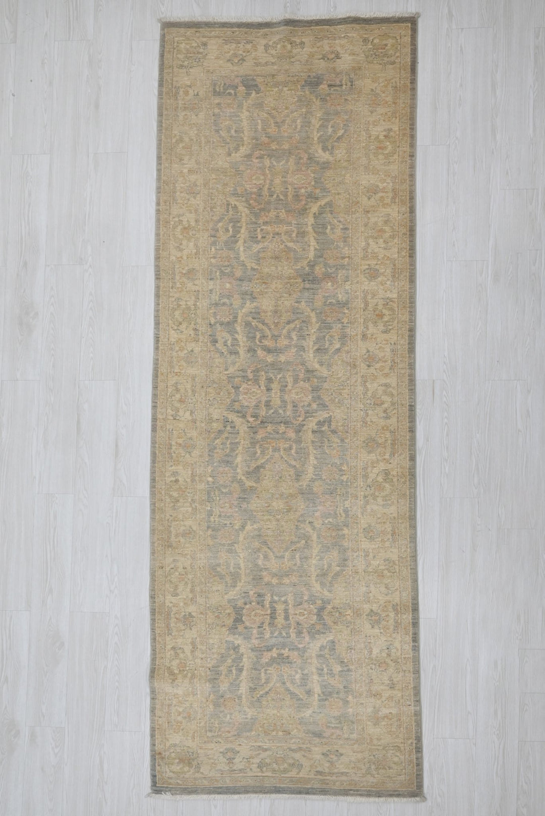 brown Runner rug 3' 2" x 9' 11"