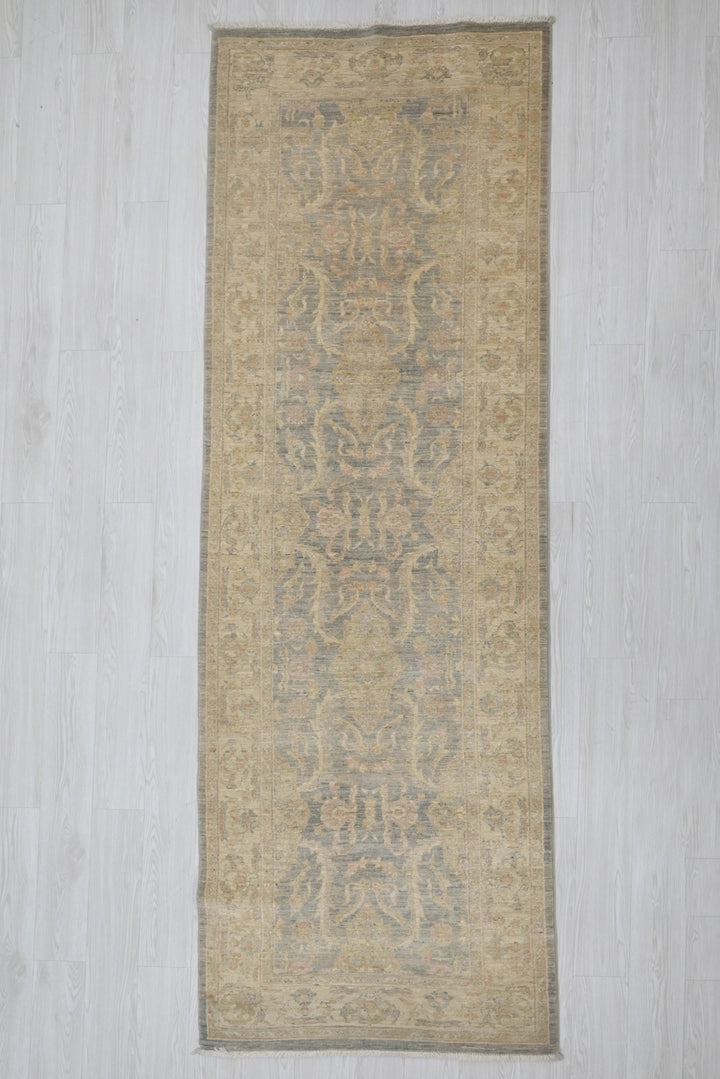 brown Runner rug 3' 2" x 9' 11"