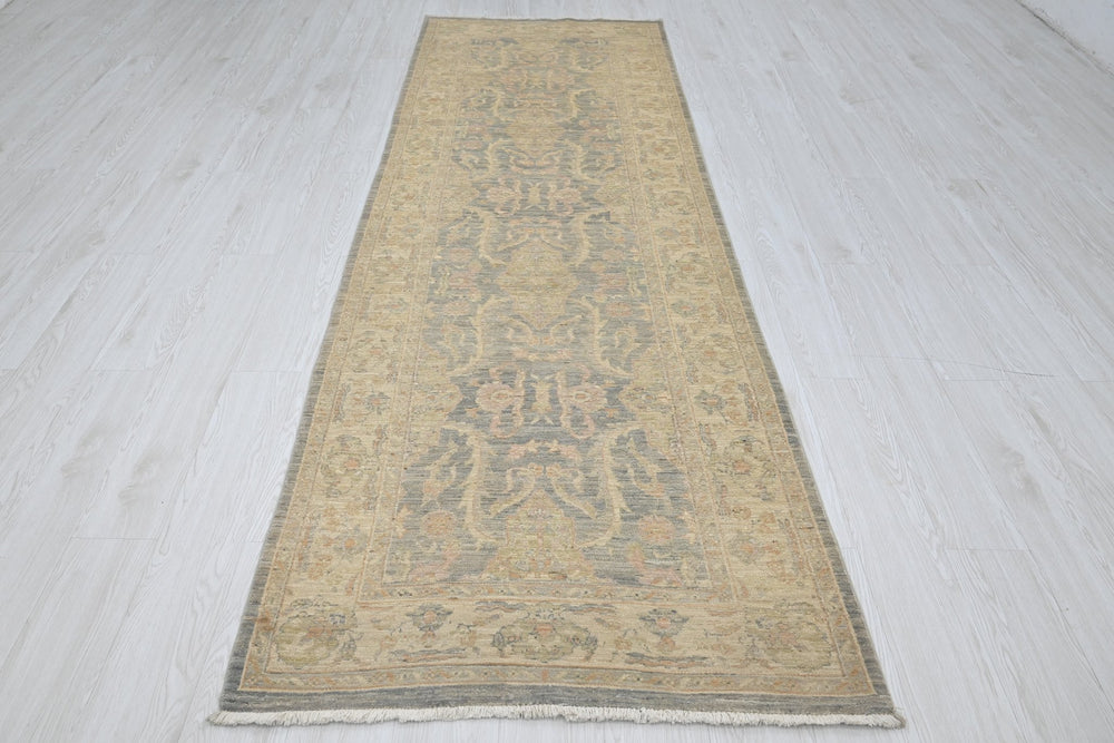 brown Runner rug 3' 2" x 9' 11"
