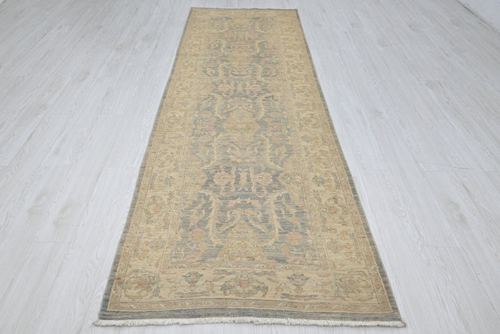 brown Runner rug 3' 2" x 9' 11"