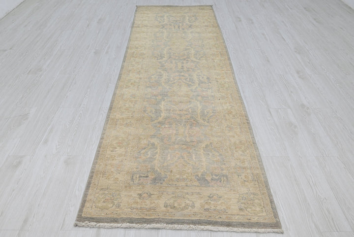 brown Runner rug 3' 2" x 9' 11"