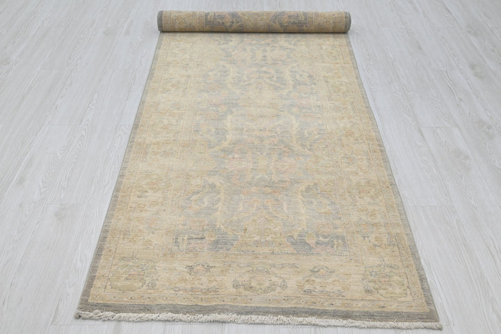 brown Runner rug 3' 2" x 9' 11"