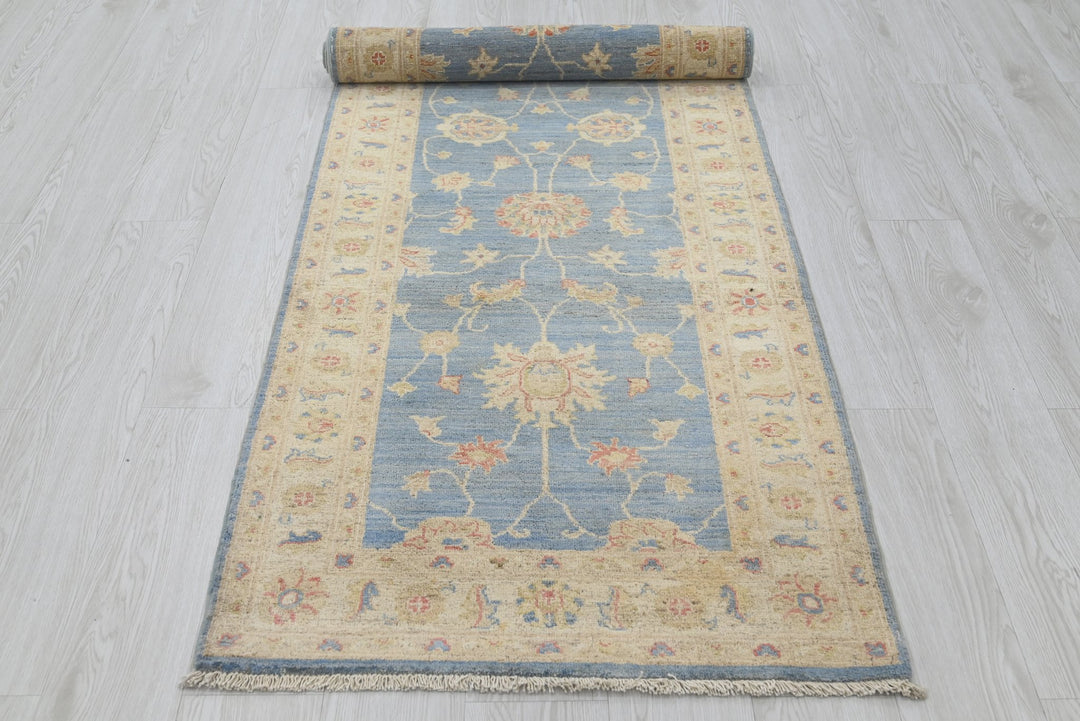 blue Runner rug 2' 7" x 8' 0"