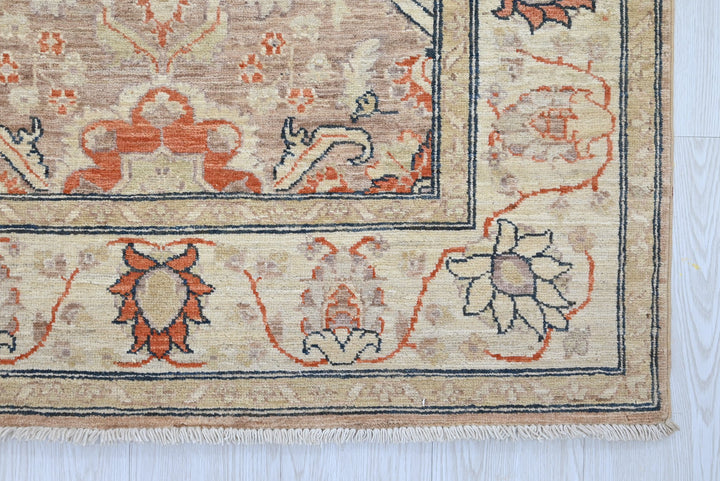 brown Runner rug 3' 4" x 10' 9"