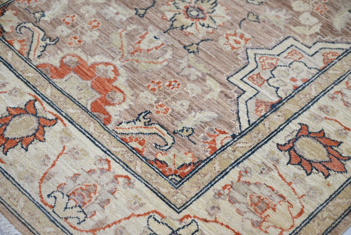 brown Runner rug 3' 4" x 10' 9"