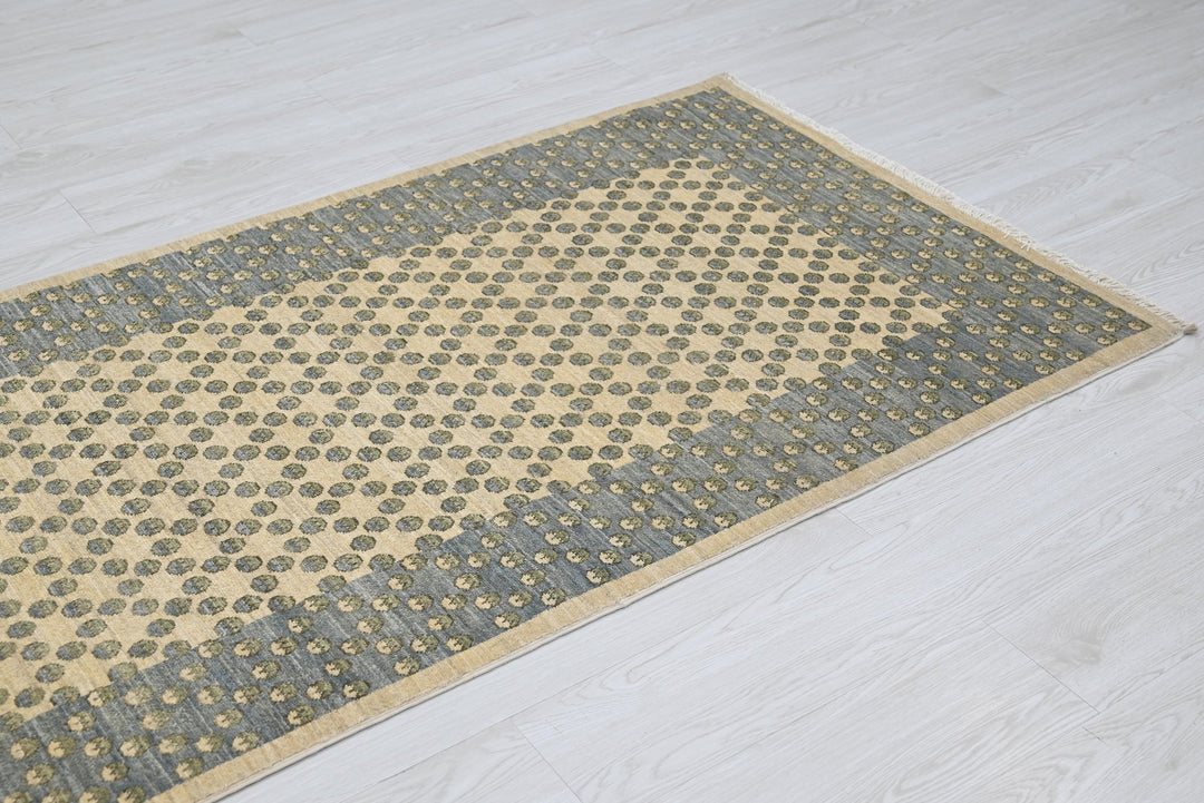 brown Runner rug 3' 1" x 11' 2"