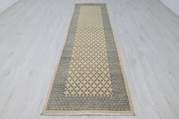 brown Runner rug 3' 1" x 11' 2"