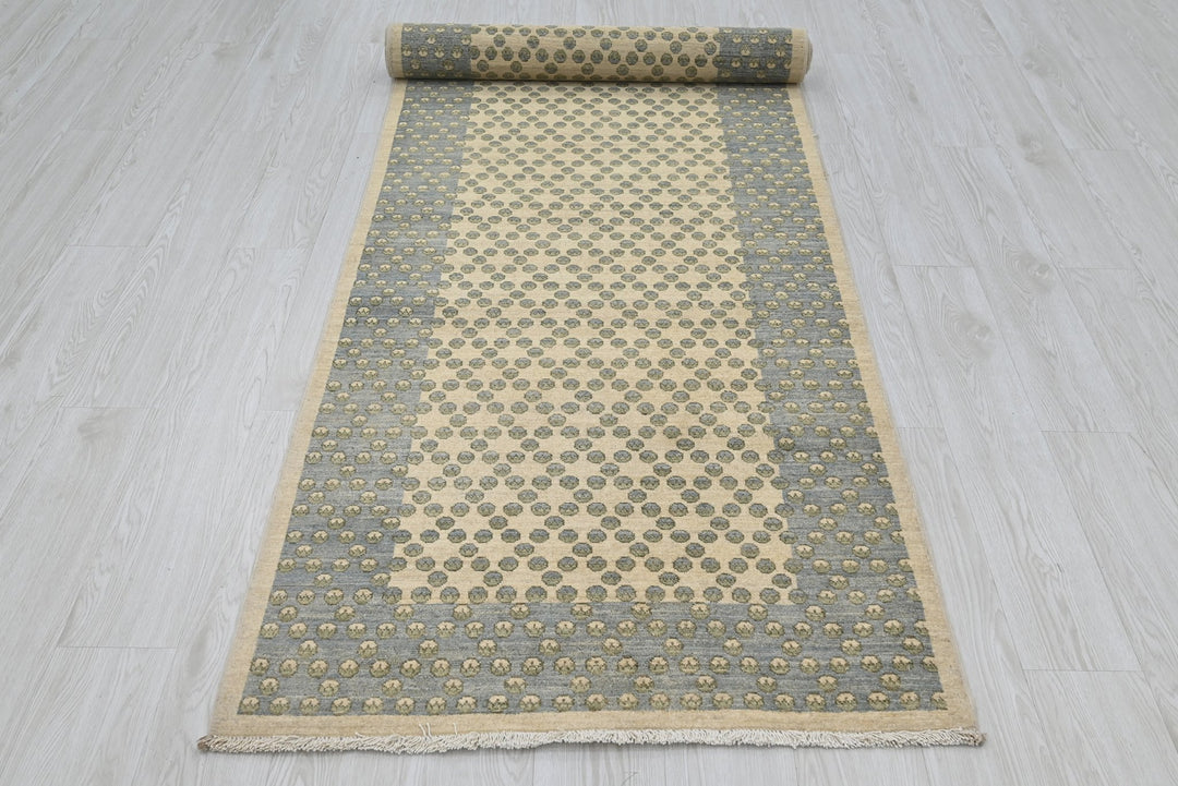 brown Runner rug 3' 1" x 11' 2"