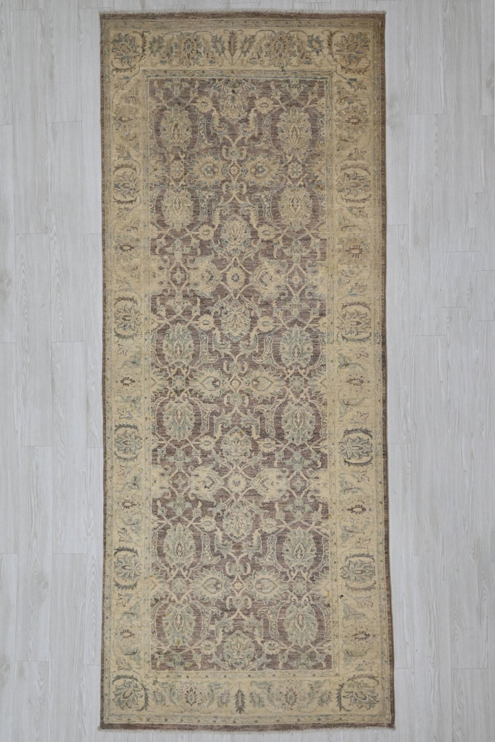 brown Runner rug 3' 11" x 9' 8"