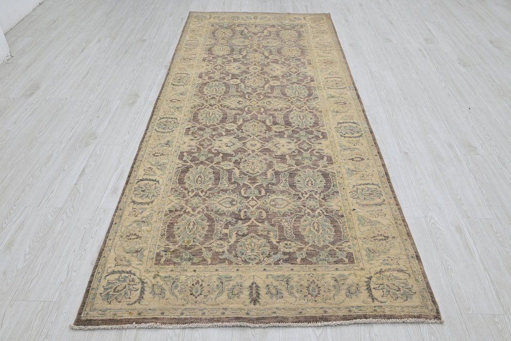 brown Runner rug 3' 11" x 9' 8"