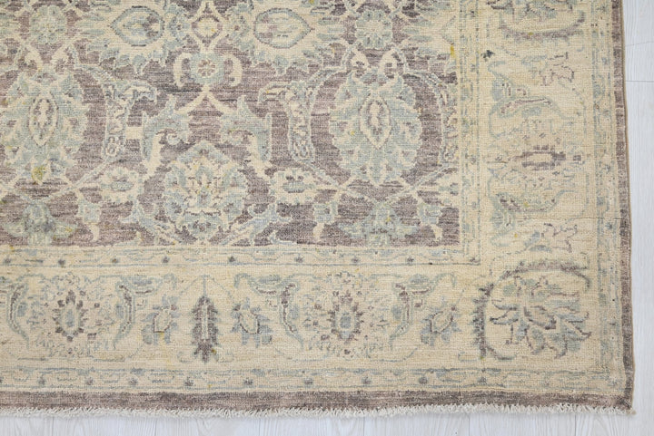 brown Runner rug 3' 11" x 9' 8"