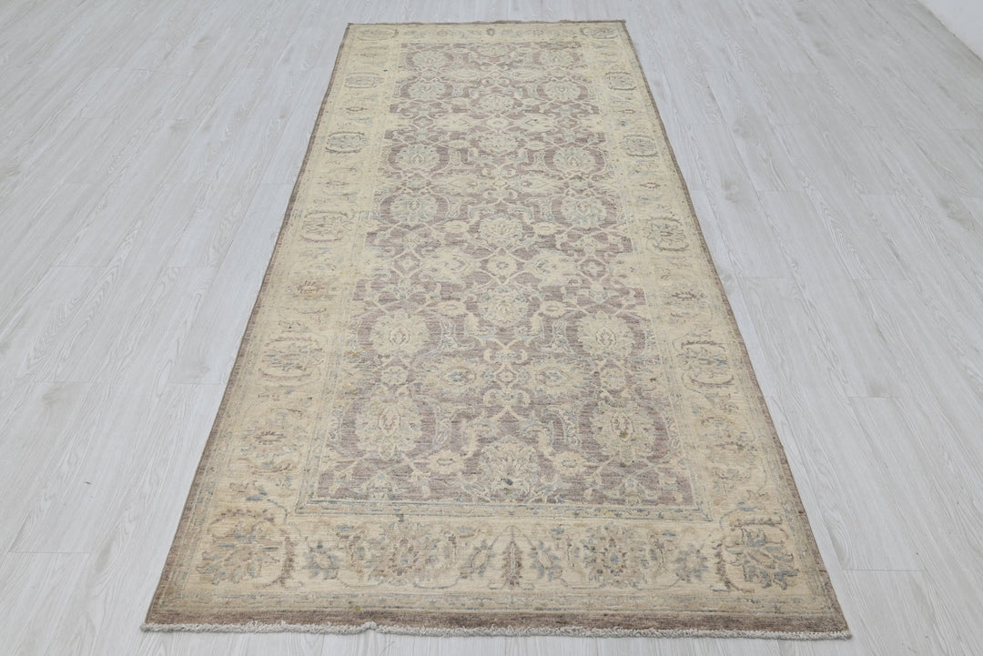 brown Runner rug 3' 11" x 9' 8"