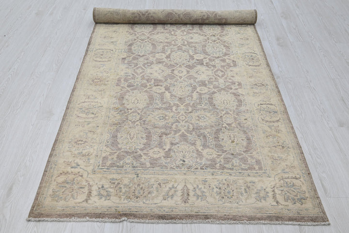 brown Runner rug 3' 11" x 9' 8"