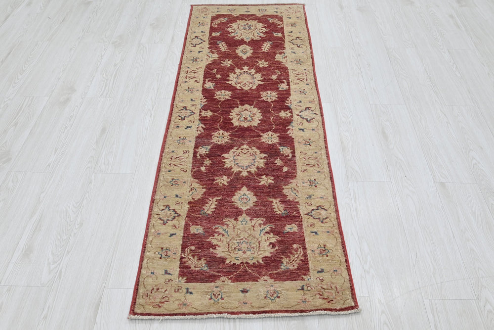 red Runner rug 2' 1" x 6' 2"