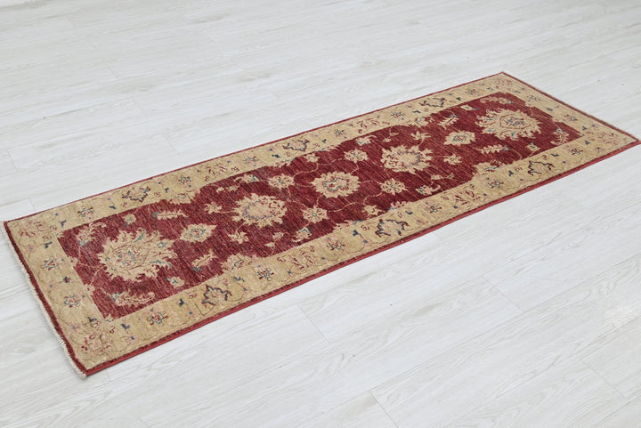 red Runner rug 2' 1" x 6' 2"
