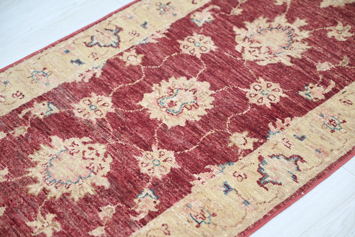 red Runner rug 2' 1" x 6' 2"