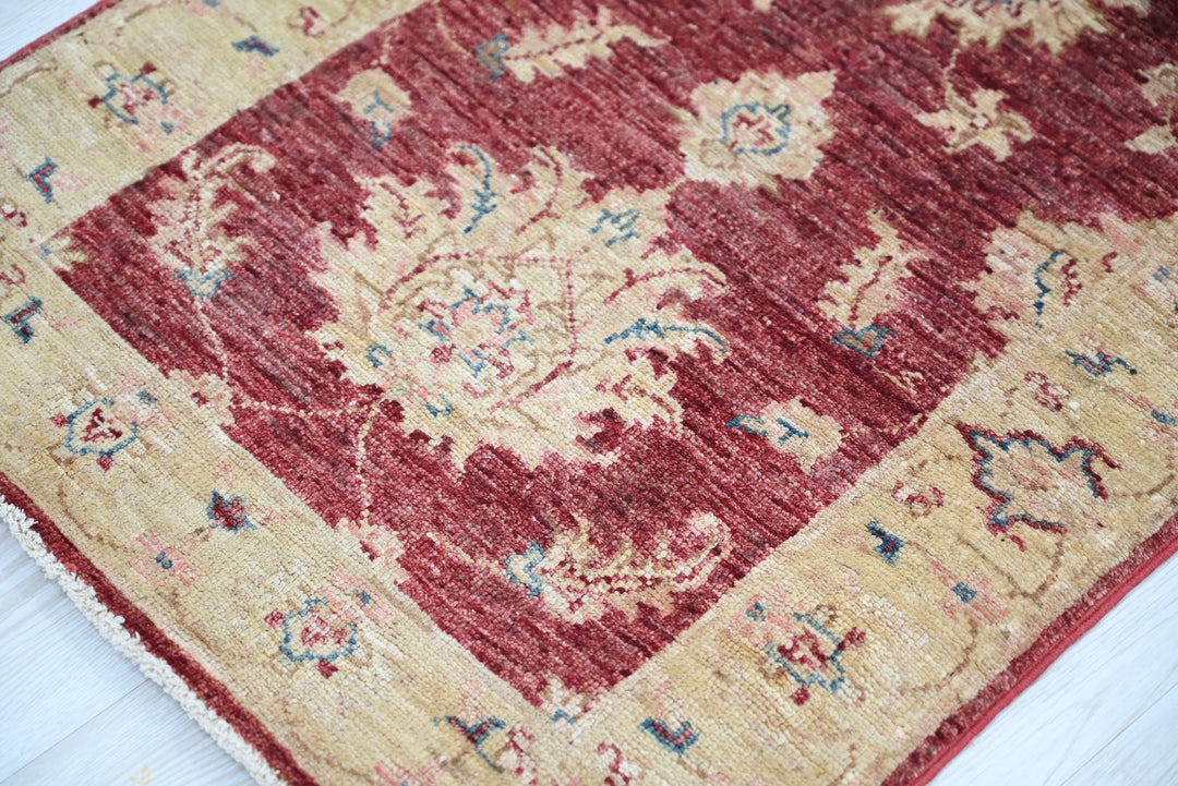 red Runner rug 2' 1" x 6' 2"