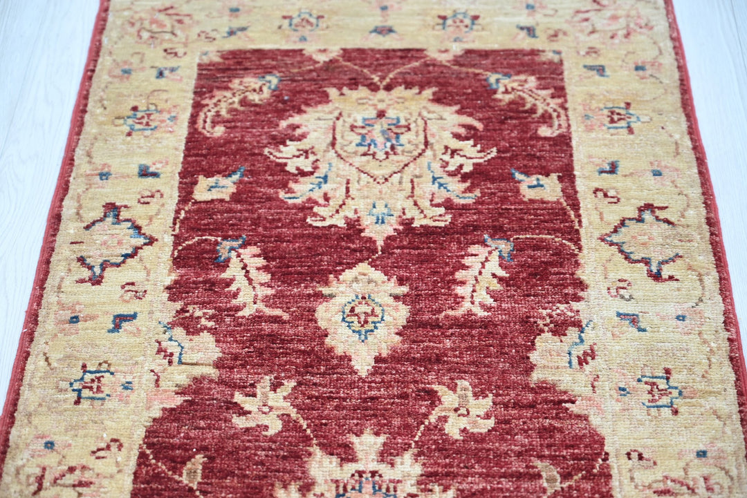 red Runner rug 2' 1" x 6' 2"