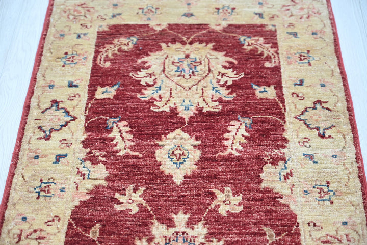 red Runner rug 2' 1" x 6' 2"