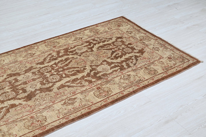 brown Runner rug 3' 1" x 11' 0"