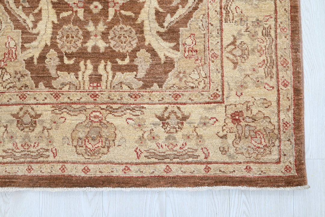 brown Runner rug 3' 1" x 11' 0"