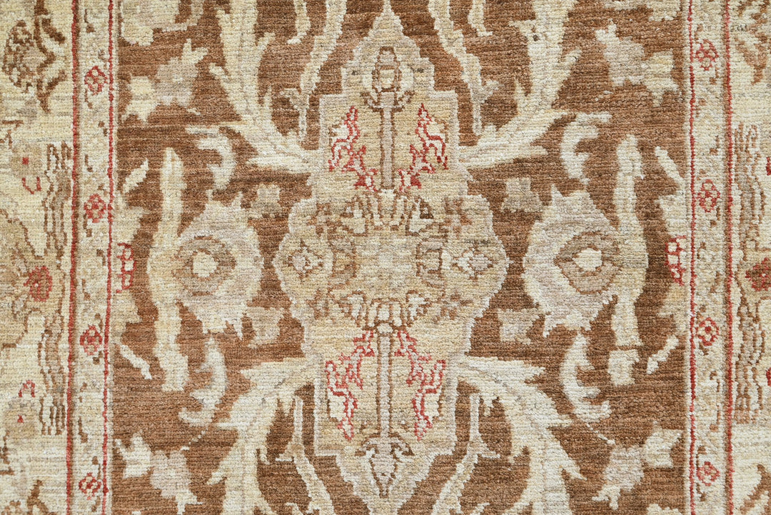brown Runner rug 3' 1" x 11' 0"
