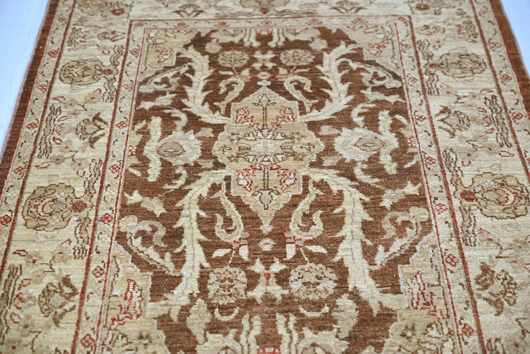 brown Runner rug 3' 1" x 11' 0"