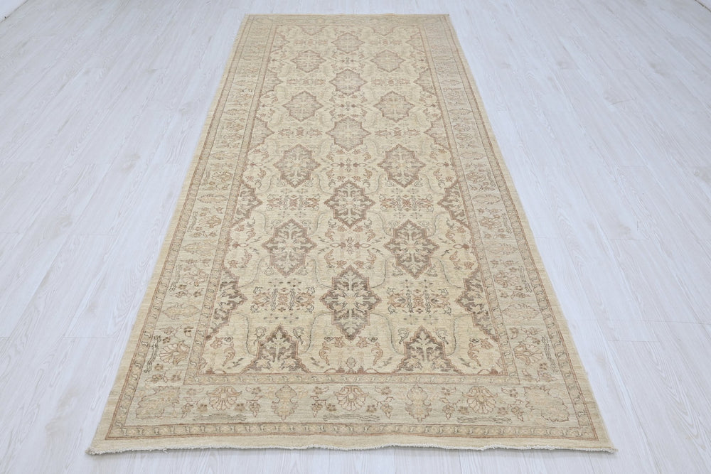 brown Runner rug 4' 1" x 9' 8"