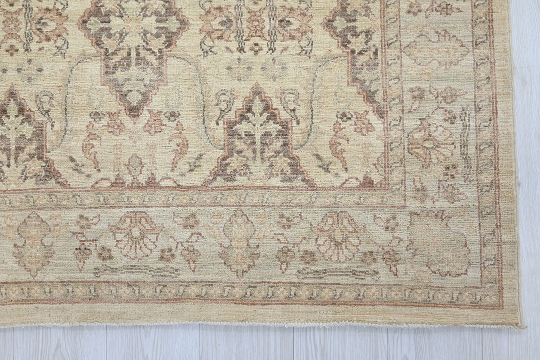 brown Runner rug 4' 1" x 9' 8"