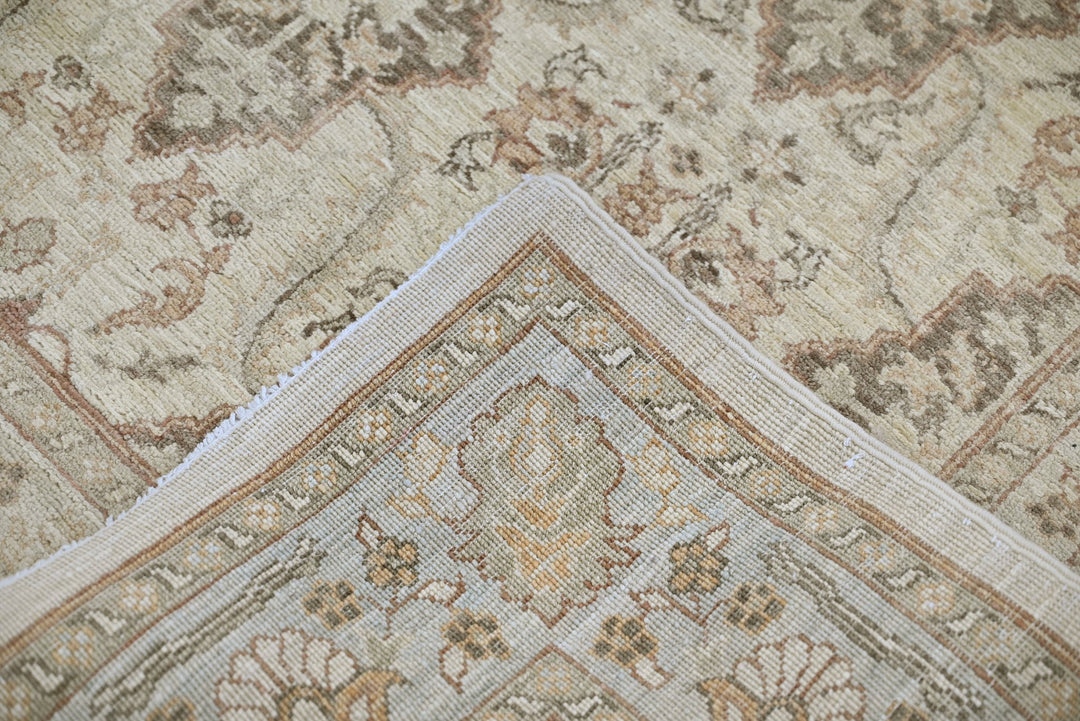 brown Runner rug 4' 1" x 9' 8"