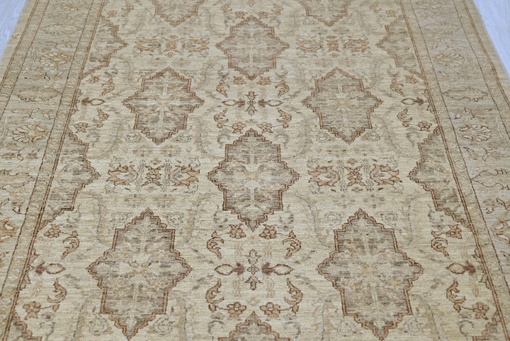 brown Runner rug 4' 1" x 9' 8"