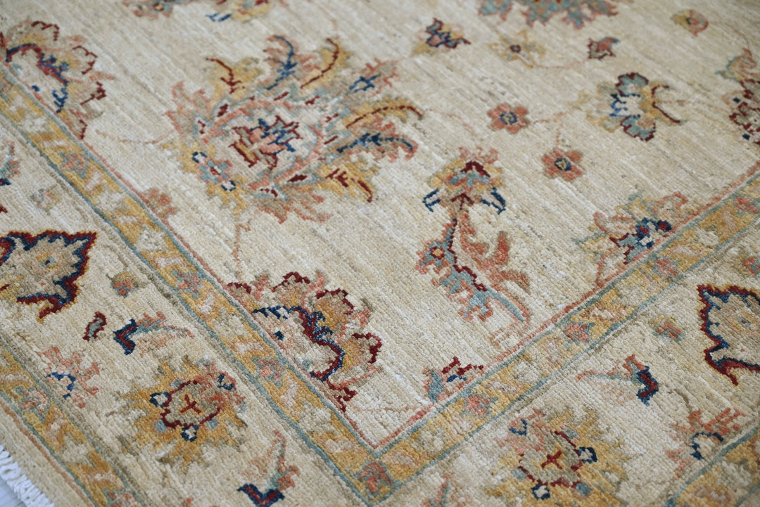 brown Accent rug 3' 3" x 6' 4"