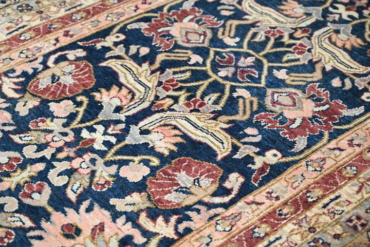 blue Accent rug 3' 5" x 4' 10"
