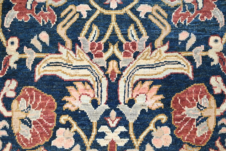 blue Accent rug 3' 5" x 4' 10"