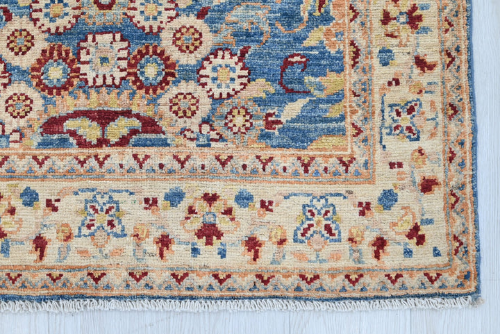 blue Accent rug 3' 0" x 4' 10"