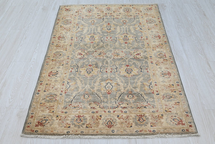gray Accent rug 3' 4" x 5' 1"
