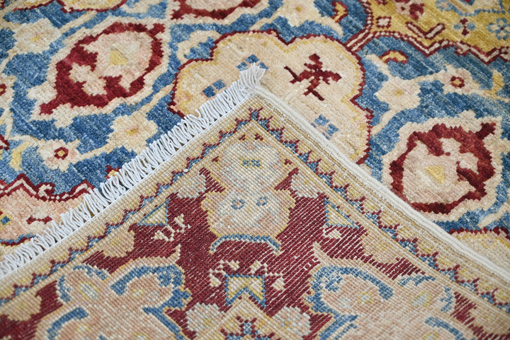 red Accent rug 3' 2" x 4' 10"