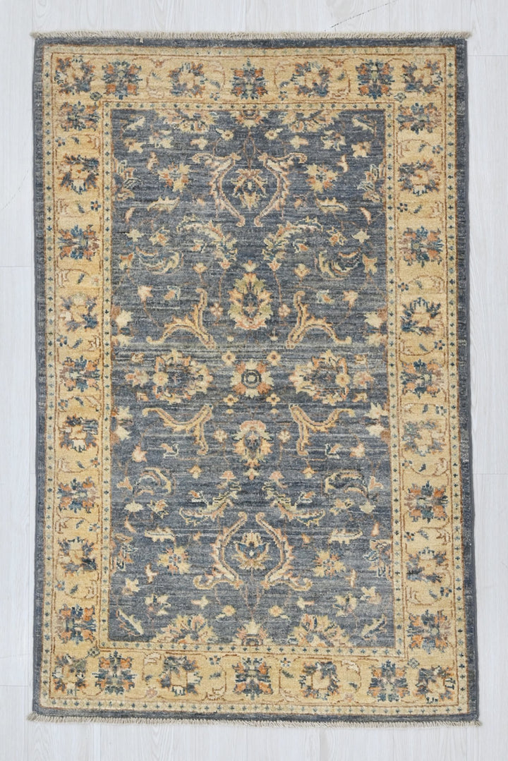 gray Accent rug 3' 0" x 4' 10"