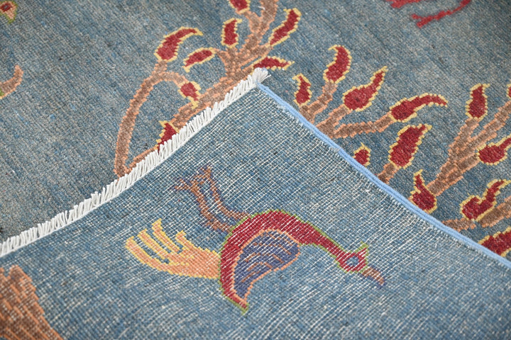 blue Accent rug 3' 11" x 5' 11"