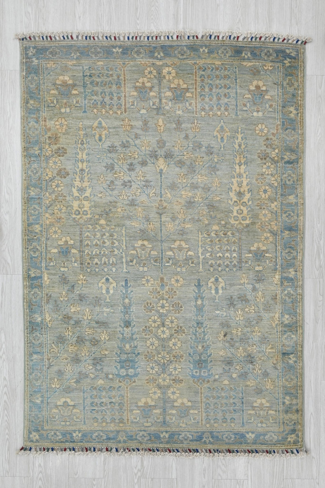 gray Accent rug 3' 11" x 6' 0"