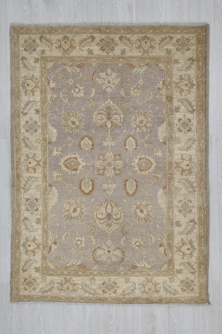 gray Accent rug 3' 9" x 5' 8"