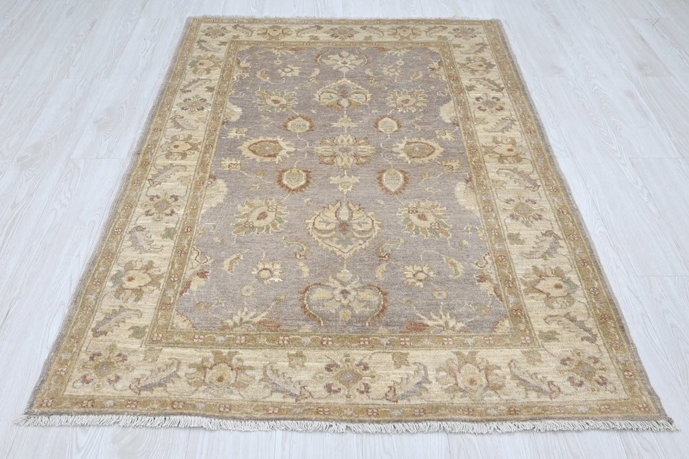 gray Accent rug 3' 9" x 5' 8"